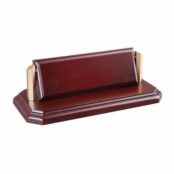 Ahşap Masa İsimliği Bordo