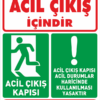 Acil Çıkış Kapısı 15*42