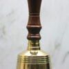 El Çanı Prinç Ahşap Saplı 17 x 8cm
