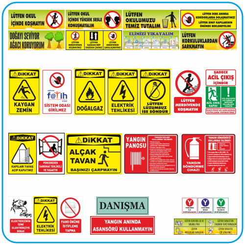 İş Güvenliği Malzemeleri