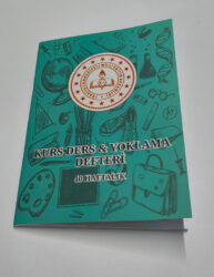 Kurs Ders Ve Yoklama Defteri Özel Basım Büyük Boy