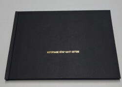 Kütüphane Kitap Kayıt Defteri Özel Basım Büyük Boy