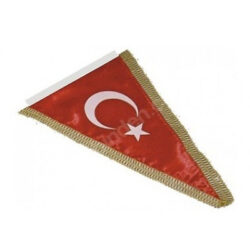 Trampet Bayrağı Simli Üçgen